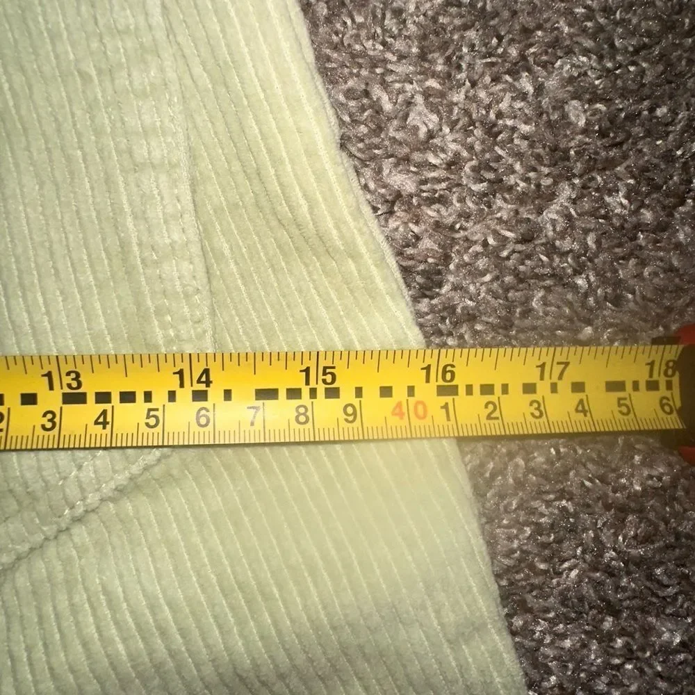 Green Corduroy PacSun Jeans